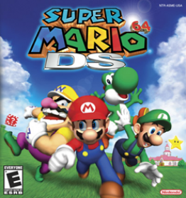 Super Mario 64 DS cover art