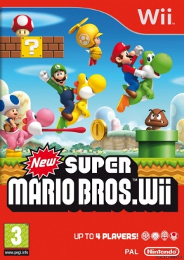 New Super Mario Bros. Wii cover art
