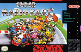Super Mario Kart cover art