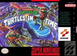 Teenage Mutant Ninja Turtles: Turtles in Time cover art