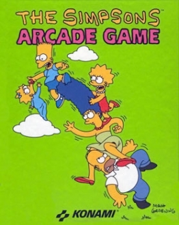 The Simpsons Arcade Game cover art