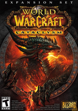 World of Warcraft: Cataclysm cover art