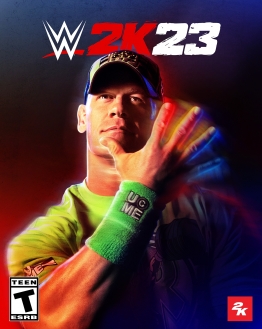 WWE 2K23 cover art