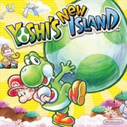 Yoshi's New Island cover art