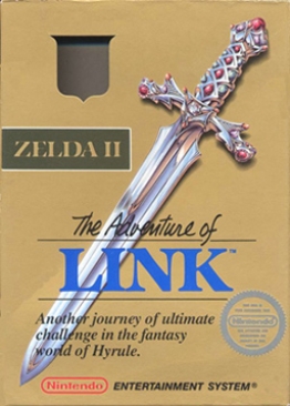 Zelda II: The Adventure of Link cover art