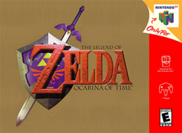 The Legend of Zelda: Ocarina of Time cover art